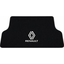 Oem Renault Logolu Premium Bagaj Halısı (Siyah)