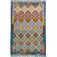 Kilim Co. Yünden El Dokuma Afgan Kilim 100X160 cm (1.6 M²)