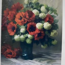 5d Yapışan Boncuk Goblen 30 x 40 cm Mozaik Tablo Pano 60196