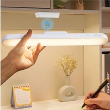 Arvale Mıknatıslı Kablosuz Mutfak Tezgah Altı ve Çalışma Masası Lambası - 3 Renk Ayarlı 30 cm Şarjlı LED Bar