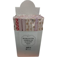  keskin color ambalaj kağıdı 70x100cm tekli rulo romantik 100343-99 (100 lü paket)