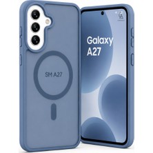 Coolacs Samsung Galaxy A27 ile Uyumlu Kılıf Magsafe Şarj Özellikli Mat Arka Yüzeyli Kapak