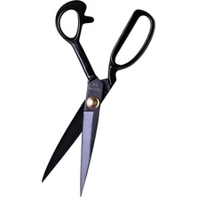 Taksun Profesyonel Terzi Makası - Yüksek Karbonlu Çelik Kumaş Kesim Makası - Ağır Hizmet Tipi Konfeksiyon ve Nakış Makası - Ergonomik Saplı Keskin Tekstil Makası (10'')