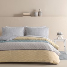 Dormy Home Hilaris Çift Kişilik Pamuklu Nevresım Seti - Gri
