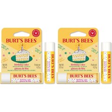 S Bees Birthday Cake Dudak Kremi Blister Ambalaj - Birthday Cake Lip Balm 4.25GR 2 Paketi