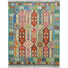 Kilim Co. Yünden El Dokuma Afgan Kilim 130X180 cm (2.34 M²)
