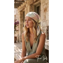 Tua İpek Peri Tozu Desen 70*70CM Bandana/fular