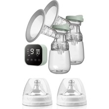 Tastech RH-318BB Şarjlı Çiftli Göğüs Pompası 4 Masaj Modlu 9 Ayarlı Vakum Modu