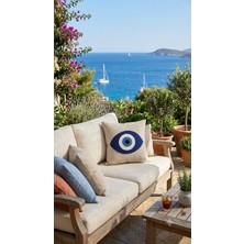 Allin Depo Allindepo Home Punch Işlemeli Kırlent Kılıfı (2'Lİ TAKIM)