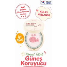 Avca Bebek ve Çocuk Mineral Filtreli Cushion Güneş Kremi - Baby & Kids Mild Mineral Sun Cushion SPF50+ Pa++++ 15 G