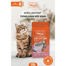 Merry Bebek Pudralı Kedi Kumu 10L