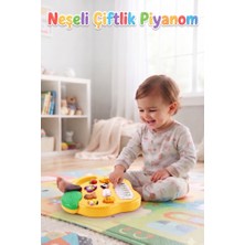 Farbu Oyuncak Neşeli Çiftlik Piyanom: Eğitici Ses ve Müzikli Hayvanları Tanıyalım ve Müzik Yapalım! Sarı