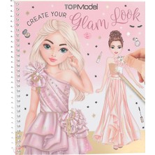 Depesche 13583 Topmodel Create Your Glam Look – 36 Sayfalık Boyama Kitabı Seti, Kıyafet Tasarlamak Için, 6 Çıkartma Yaprağı Dahil