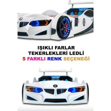 İnegöl'den Eve Gt2 - Bmw - Arabalı Yatak - Tekerlekleri Ledli.