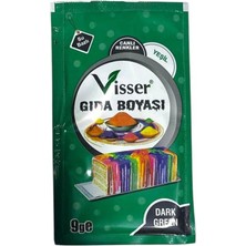 Belirtilmemiş Misyon Visser Toz Gıda Boyası 9 Gr Yeşil Msy-0121 (12 Li Paket)