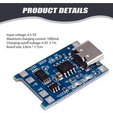 Mucize 18650 Pil Için HW-373 TP4056 Şarj Modülü, Koruma Devresi ile Mikro USB Şarj Denetleyicisi, 5 V Şarj Modülü (4 Adet)