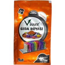Belirtilmemiş Misyon Visser Toz Gıda Boyası 9 Gr Turuncu (12 Li Paket)