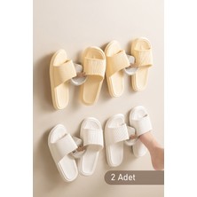 Mordony Vakumlu Çok Amaçlı Terlik Askılığı – 6 x 11,5 x 11 cm (2 Adet)