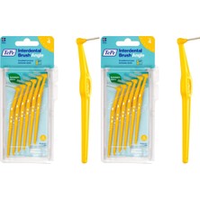 Tepe Angle Saplı Arayüz Fırçası, Sarı, 0.7mm (2 Paketi)