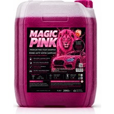 Newmix Magic Pink Fırçasız Sihirli Pembe Oto Şampuanı 20 kg