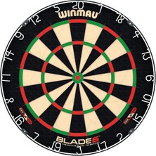 Wınmau Darts Blade 6 Professional Bristle Dartboard With Official Tournament Specifications / Endorsed By The Pdc