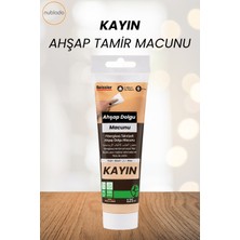 Nublado Kayın Renk Ahşap Parke Tamir Macunu Mobilya Masa Dolgu Çatlak Çizik Giderici 125 ml