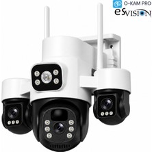 Esvision Wifi Ptz 3 Kamera Lens 3X3MP ES-9001