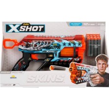 Freedom Storee 36561 X-Shot Skins Griefer 12 Mermili Sünger Dart Atan Silah 32 cm