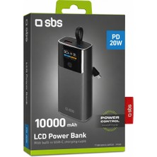 Sbs Usb-C 20W 10.000 Mah LCD Powerbank