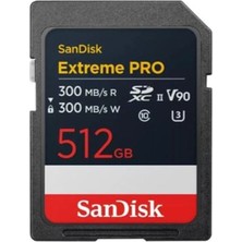 Sandisk 512GB Sandısk Extreme Pro Sdxc Uhsıı V90 SDSDXDM-512G-GN4IN