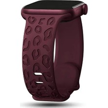 Dexmon Huawei Watch Fit 2 Uyumlu Leopar Desenli Silikon Kordon Kayış