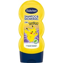 Bübchen Pikachu 2’si 1 Arada Çocuk Şampuanı ve Duş Jeli 230 ml