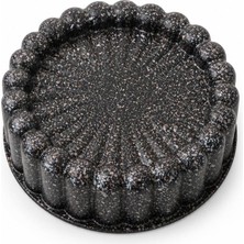 Busstier Mini Alüminyum Döküm Kek Kalıbı Seti 2 Adet Çap 11 cm Dayanıklı ve Yapışmaz Tasarım (Tart)