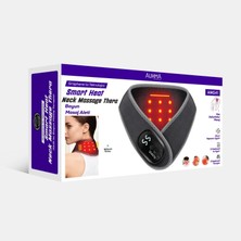 LCD Göstergeli, 3 Kademeli, Isıtmalı 1800MAH, Boyun Masaj Aleti