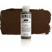 Golden Fluid Akrilik Boya 118 ml Seri  1 Burnt Umber Light