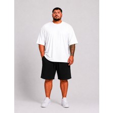 Limitless Wear Büyük Beden Erkek Bağcıklı Şort