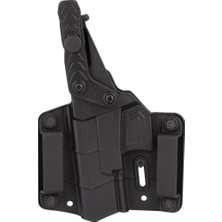 Akar Seviye 2 Glock 17/19 Mete Atkı Kilit Sistemli Polimer Kılıf  (Siyah)