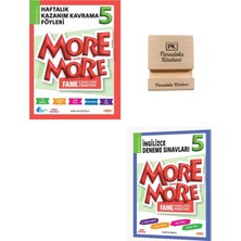 Kurmay 5. Sınıf More And More Haftalık Kkf ve Ingilizce Deneme Sınavları + Telefon Standı
