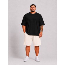 Limitless Wear Büyük Beden Erkek Bağcıklı Şort