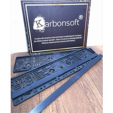 Karbonsoft 2 Adet Araç Oto Plakalık KARBONNM509