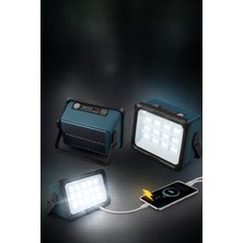 Die Grup 50W Solar LED Projektör, Bahçe ve Kamp Aydınlatması Için Uygun