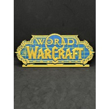 Goka 3D Craft World Of Warcraft (Wow) Temalı 3D Duvar Dekoru - 18 cm Slim Versiyon (Çift Taraflı Bantlı)