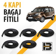 B&M Kauçuk Fiat Doblo (2015-2022) 4 Kapı + Bagaj Fitili BM01250