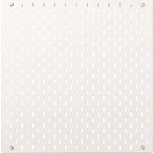 Tok Mark Traders Skådıs Pegboard, Beyaz, 56 x 56 cm Ev ve Ofis Kullanımı Için. Bildirim Panoları, Kağıt ve Medya Düzenleyiciler, Küçük Depolama ve Düzenleyiciler, Depolama ve Organizasyon, Çevre
