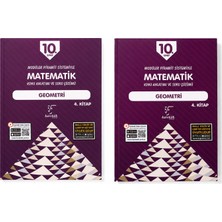 Karekök Yayınları 10. Sınıf Matematik Geometri 4. Kitap Konu Anlatımı ve Soru Çözümü | Modüler Piramit Sistemi | Temiz Durum