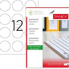 Tanex TW-2160 60 mm Laser Etiket 100 Adet