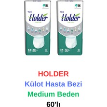Holder- Külot Hasta Bezi Medium Beden 60'lı