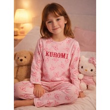 Kuromi 6-9 Yaş Pijama Takımı - Pembe