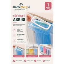 Btm Home Dolap Kapağına Takılan Çöp Kovası Poşeti Tutucu