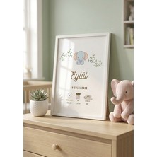 Sweet Moments Atelier Bebek Odası Fil Tablo